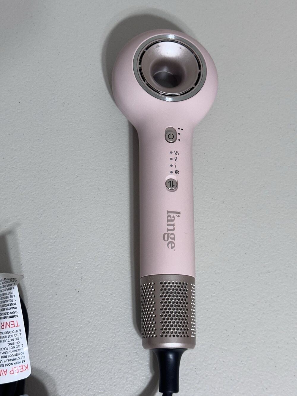 Lange Hair Axia HaloRing Dryer Blush 4 Heat **** Parts Blows Cold Will Not Heat